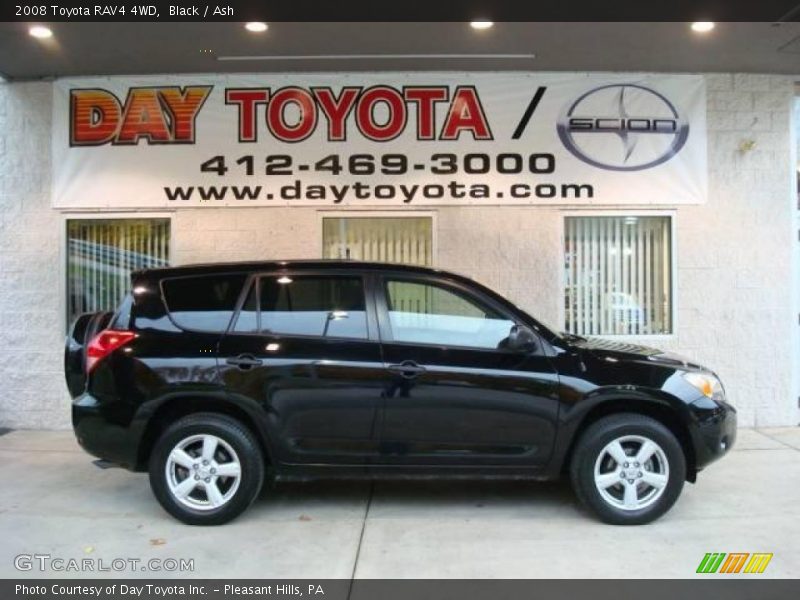 Black / Ash 2008 Toyota RAV4 4WD
