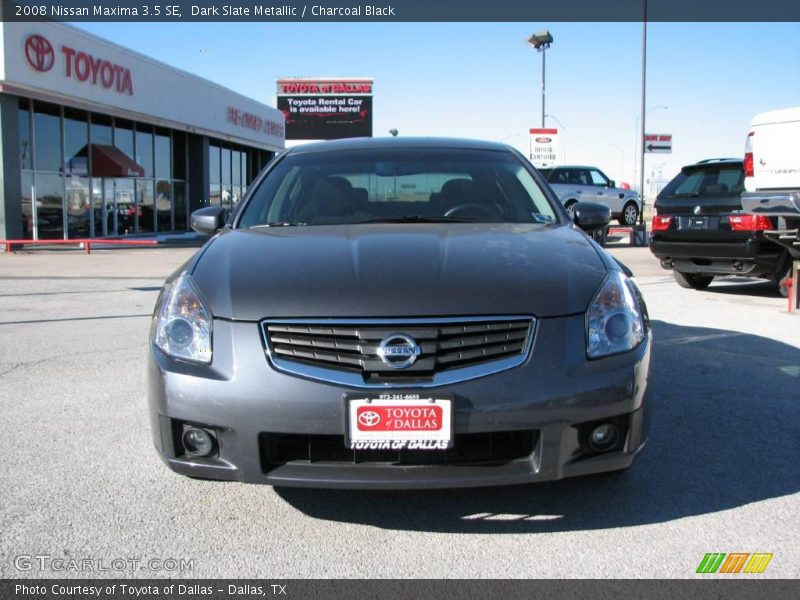 Dark Slate Metallic / Charcoal Black 2008 Nissan Maxima 3.5 SE