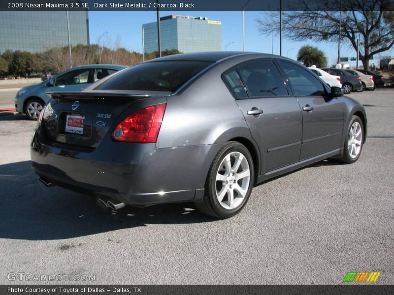 Dark Slate Metallic / Charcoal Black 2008 Nissan Maxima 3.5 SE