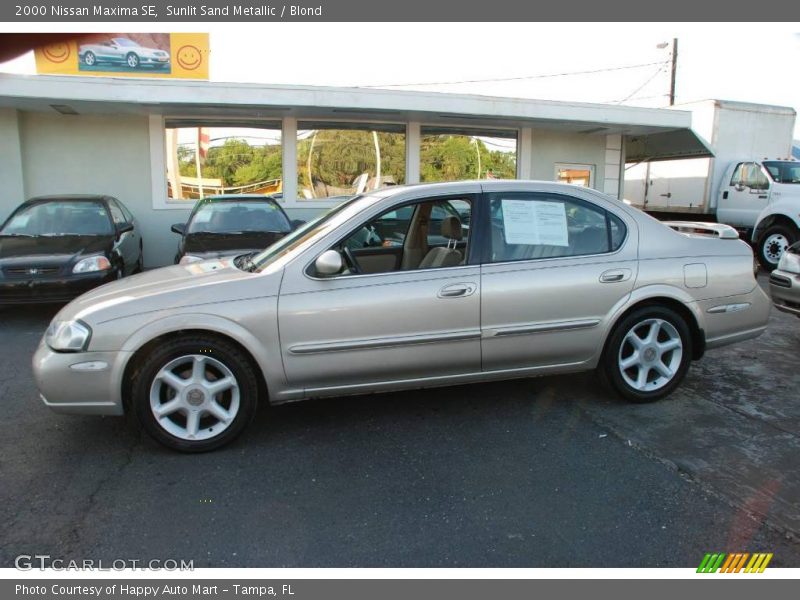 Sunlit Sand Metallic / Blond 2000 Nissan Maxima SE