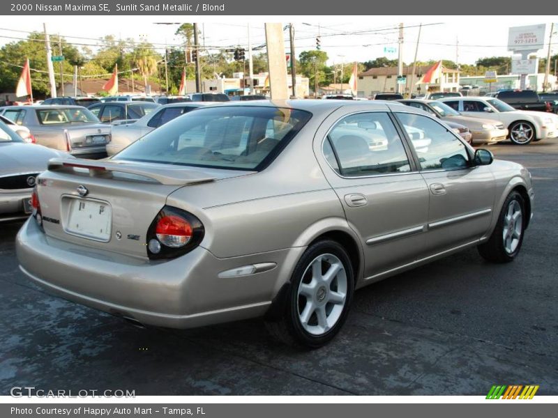 Sunlit Sand Metallic / Blond 2000 Nissan Maxima SE