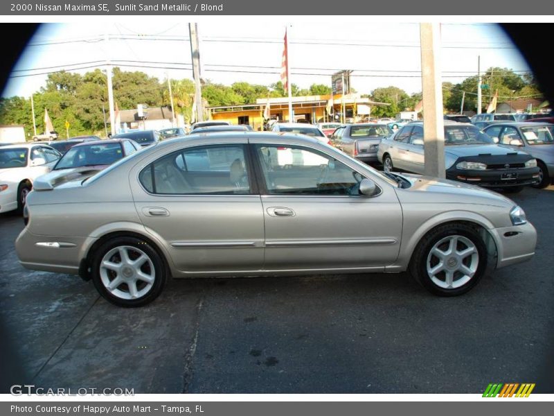 Sunlit Sand Metallic / Blond 2000 Nissan Maxima SE