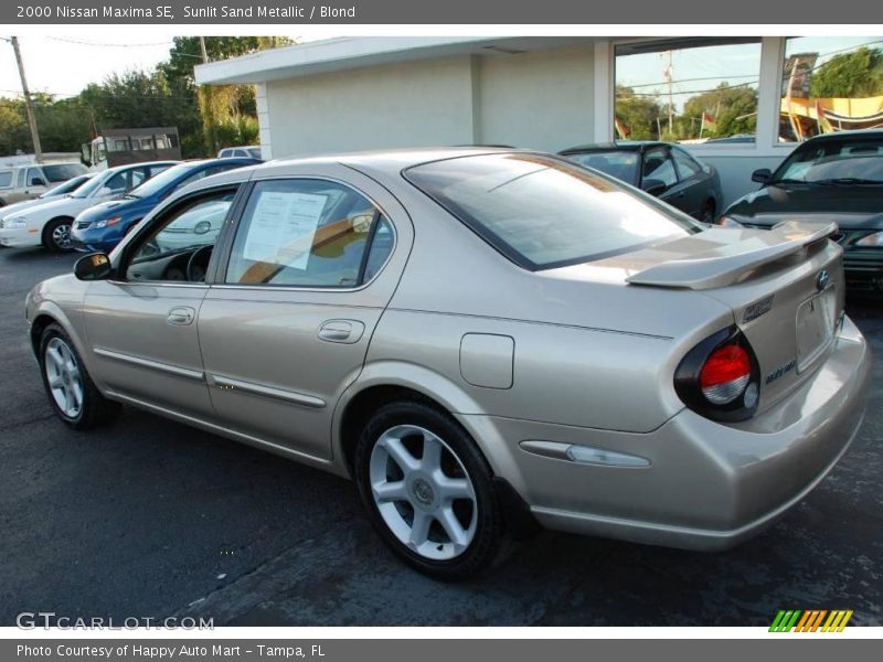 Sunlit Sand Metallic / Blond 2000 Nissan Maxima SE