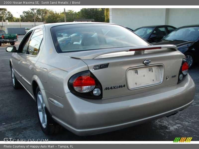 Sunlit Sand Metallic / Blond 2000 Nissan Maxima SE