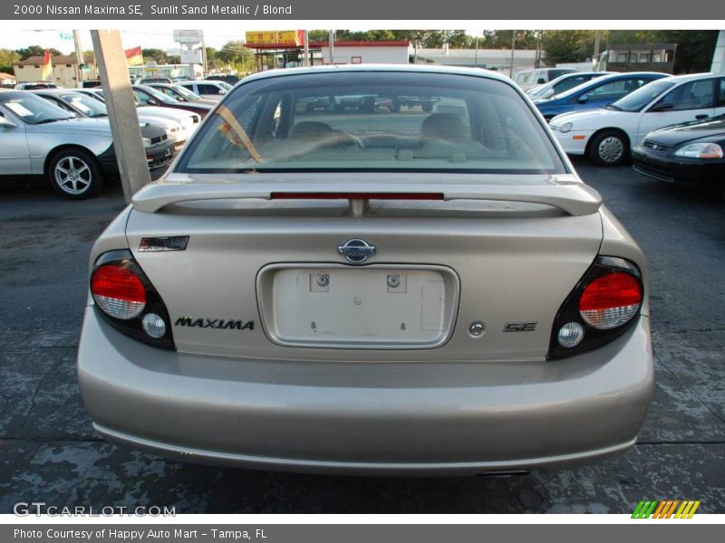 Sunlit Sand Metallic / Blond 2000 Nissan Maxima SE