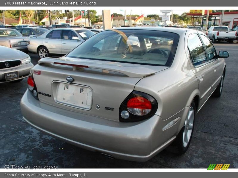 Sunlit Sand Metallic / Blond 2000 Nissan Maxima SE