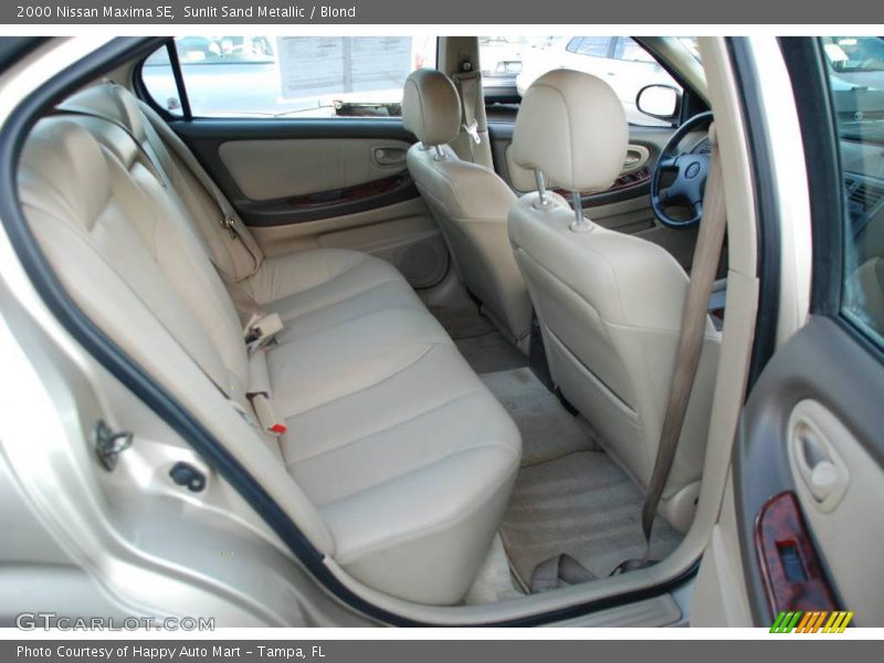 Sunlit Sand Metallic / Blond 2000 Nissan Maxima SE