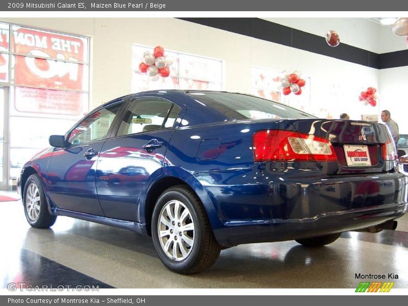 Maizen Blue Pearl / Beige 2009 Mitsubishi Galant ES