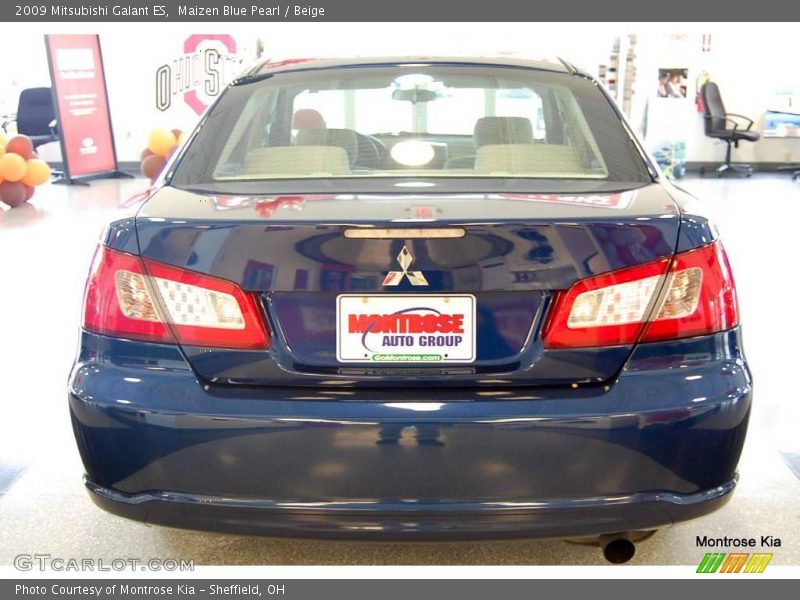 Maizen Blue Pearl / Beige 2009 Mitsubishi Galant ES