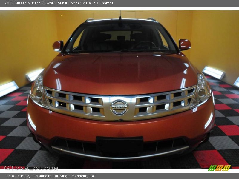 Sunlit Copper Metallic / Charcoal 2003 Nissan Murano SL AWD
