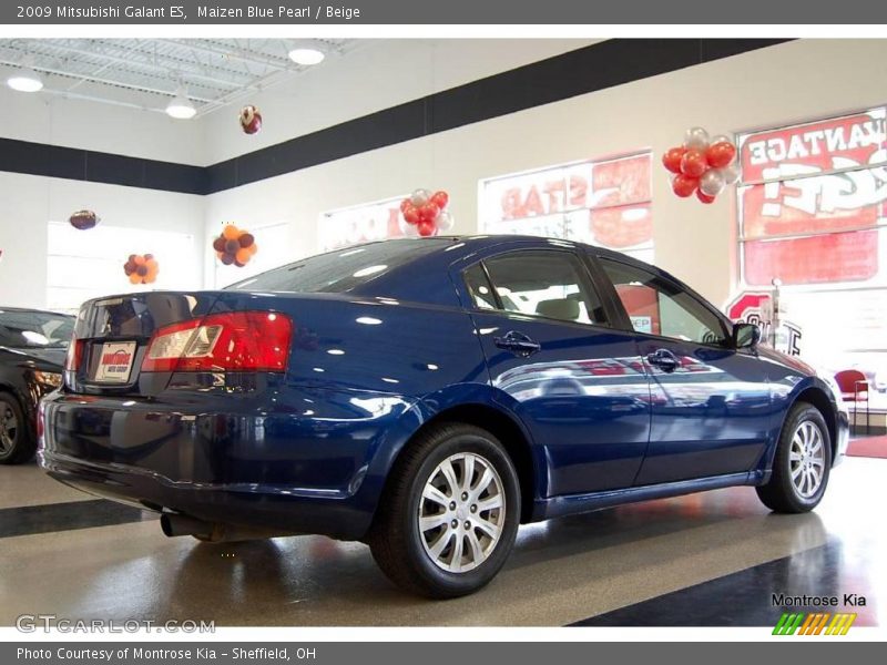 Maizen Blue Pearl / Beige 2009 Mitsubishi Galant ES