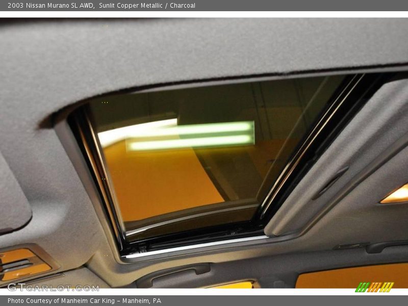 Sunlit Copper Metallic / Charcoal 2003 Nissan Murano SL AWD