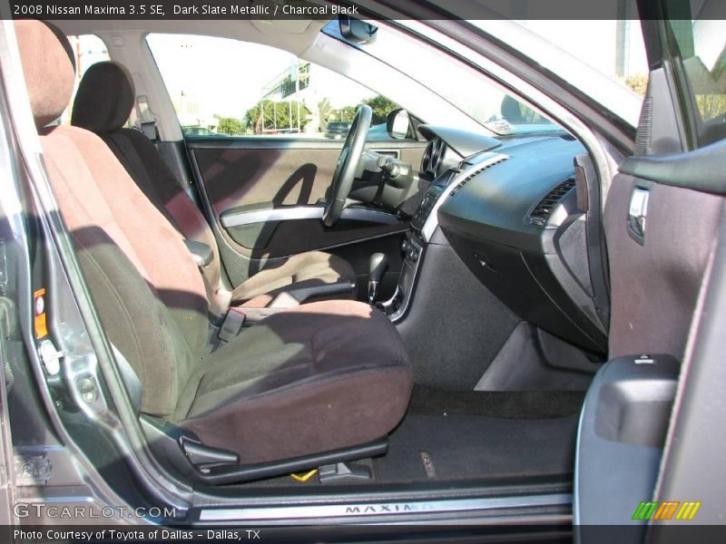 Dark Slate Metallic / Charcoal Black 2008 Nissan Maxima 3.5 SE