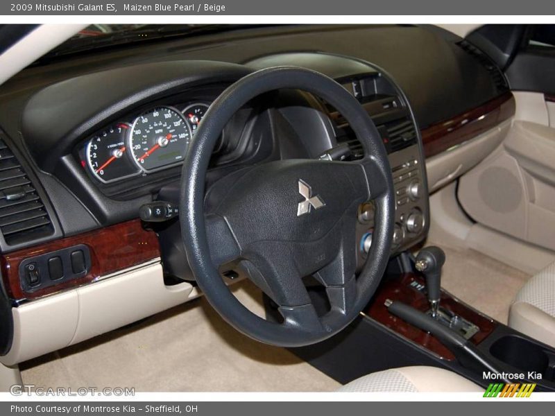 Maizen Blue Pearl / Beige 2009 Mitsubishi Galant ES