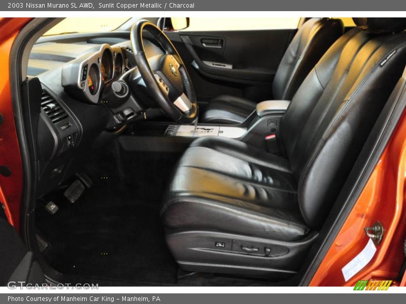 Sunlit Copper Metallic / Charcoal 2003 Nissan Murano SL AWD