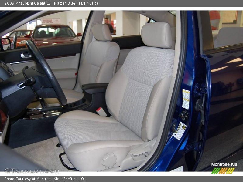 Maizen Blue Pearl / Beige 2009 Mitsubishi Galant ES