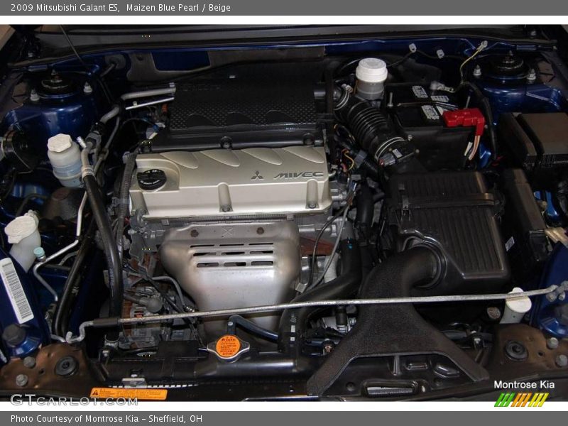 Maizen Blue Pearl / Beige 2009 Mitsubishi Galant ES