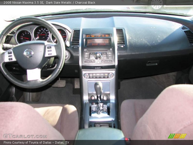 Dark Slate Metallic / Charcoal Black 2008 Nissan Maxima 3.5 SE