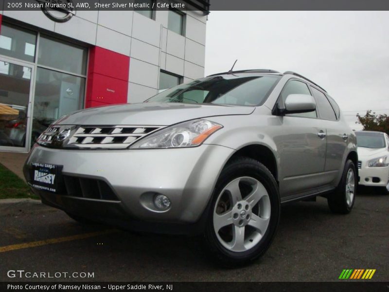 Sheer Silver Metallic / Cafe Latte 2005 Nissan Murano SL AWD
