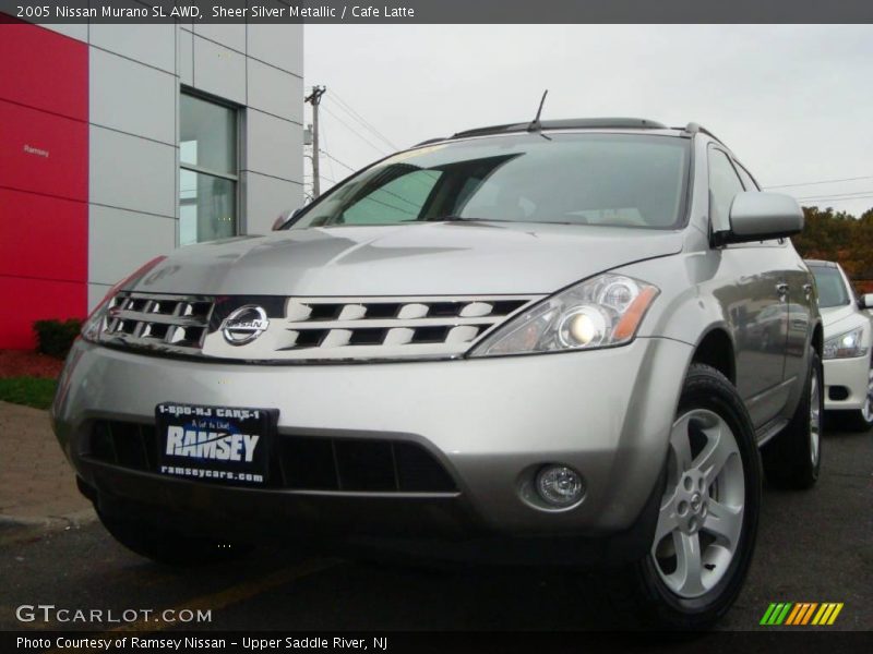 Sheer Silver Metallic / Cafe Latte 2005 Nissan Murano SL AWD