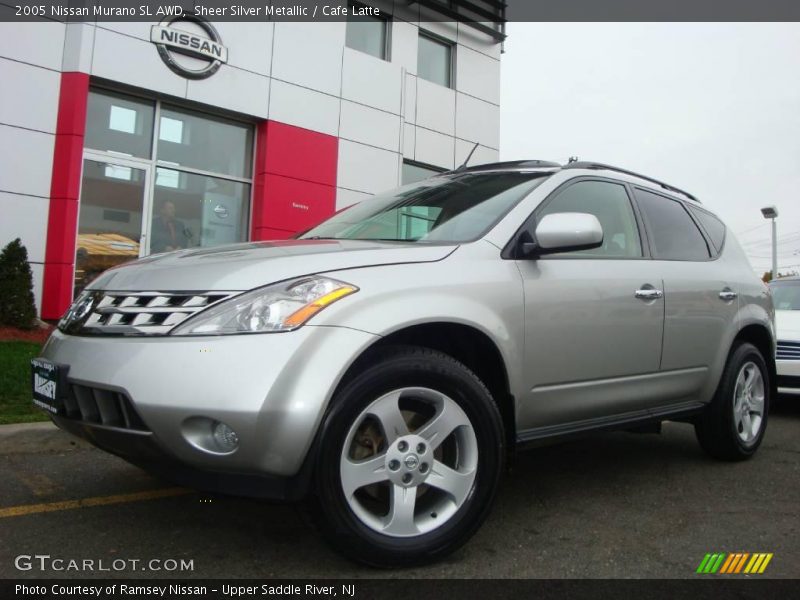 Sheer Silver Metallic / Cafe Latte 2005 Nissan Murano SL AWD