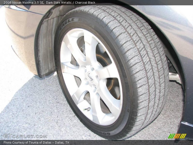 Dark Slate Metallic / Charcoal Black 2008 Nissan Maxima 3.5 SE