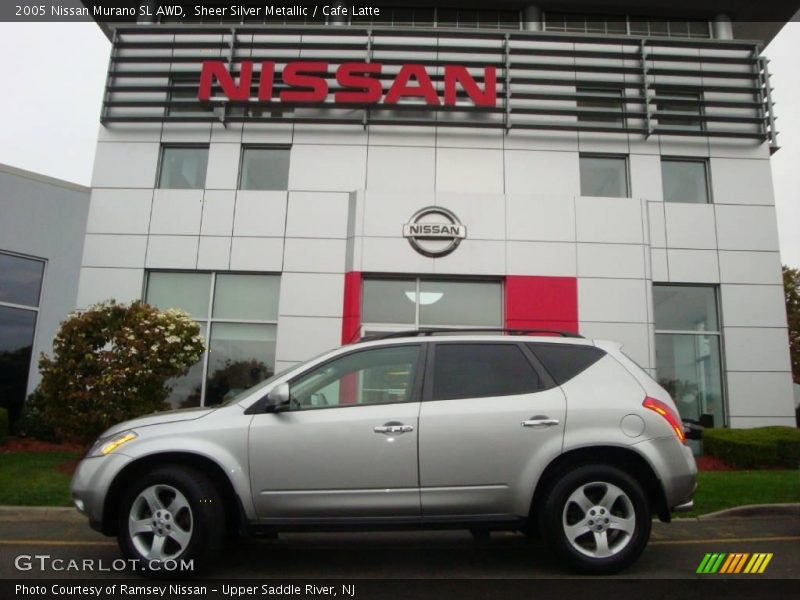 Sheer Silver Metallic / Cafe Latte 2005 Nissan Murano SL AWD