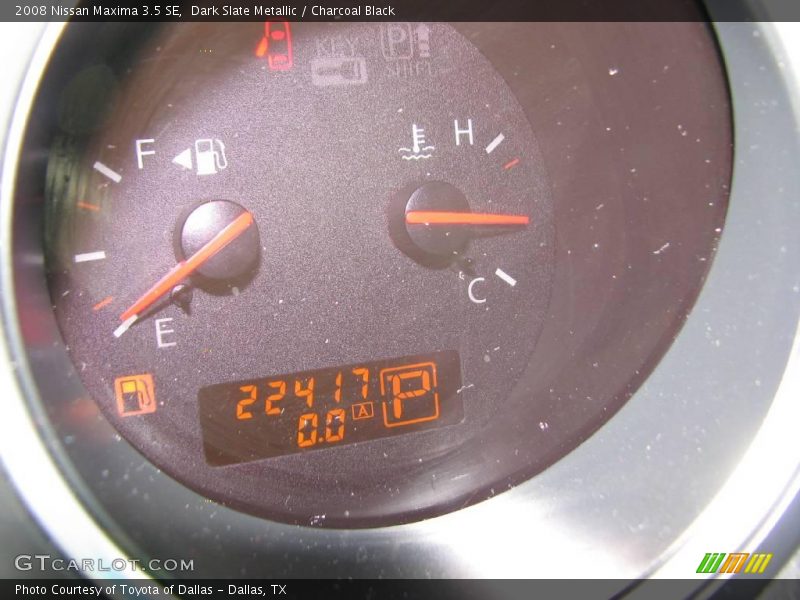 Dark Slate Metallic / Charcoal Black 2008 Nissan Maxima 3.5 SE