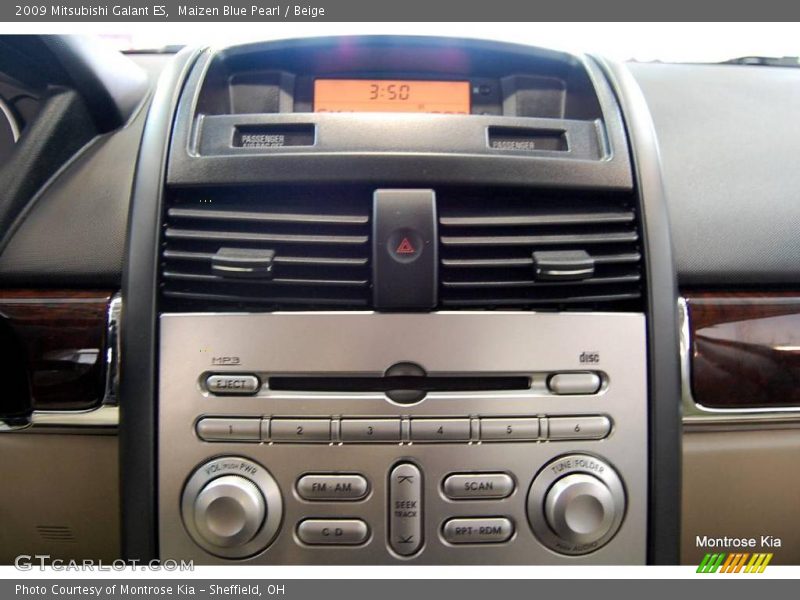 Maizen Blue Pearl / Beige 2009 Mitsubishi Galant ES