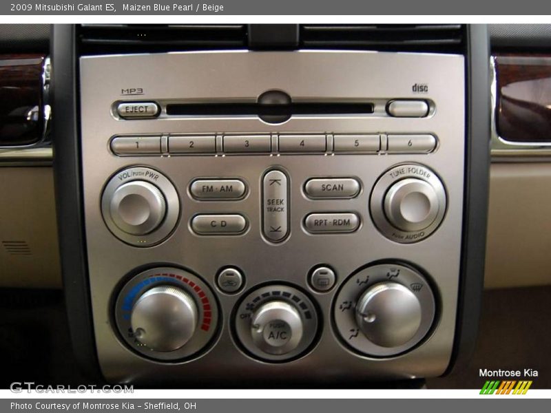 Maizen Blue Pearl / Beige 2009 Mitsubishi Galant ES