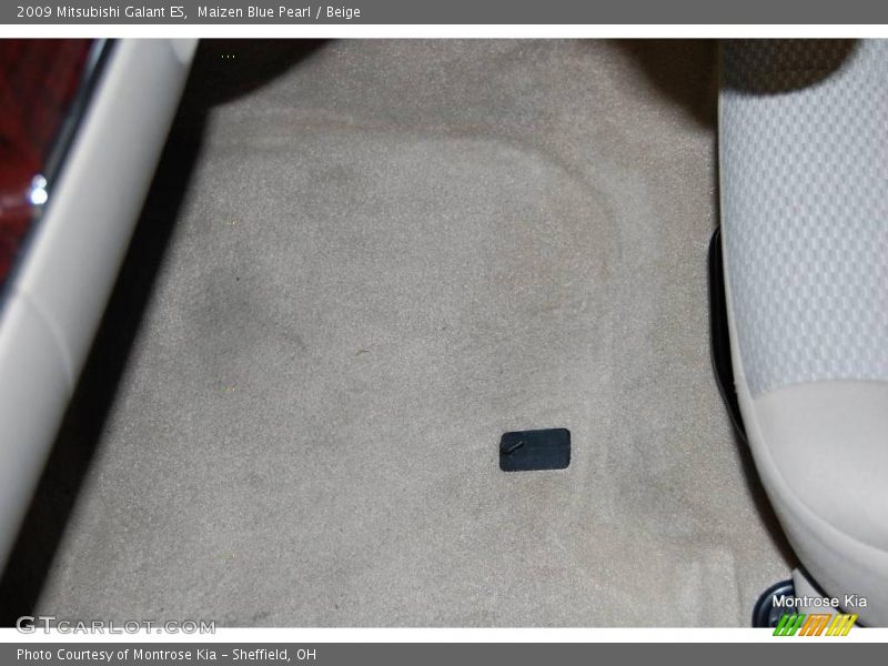 Maizen Blue Pearl / Beige 2009 Mitsubishi Galant ES