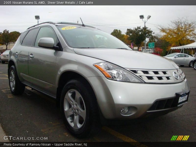 Sheer Silver Metallic / Cafe Latte 2005 Nissan Murano SL AWD