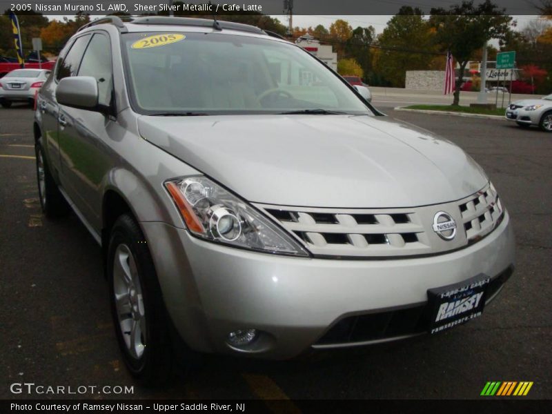 Sheer Silver Metallic / Cafe Latte 2005 Nissan Murano SL AWD