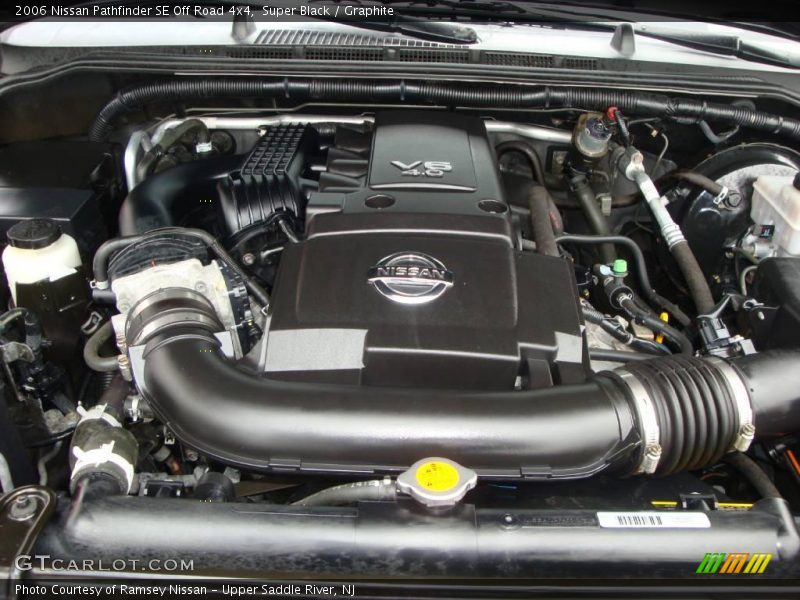 Super Black / Graphite 2006 Nissan Pathfinder SE Off Road 4x4