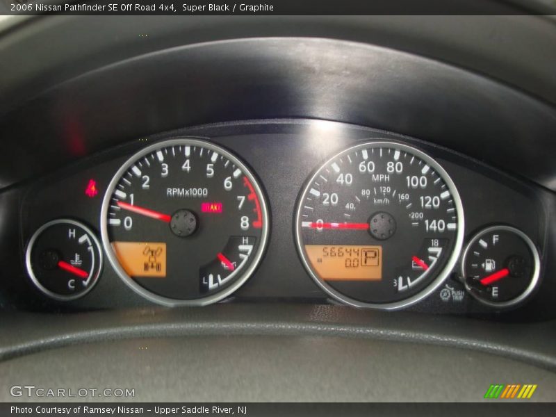Super Black / Graphite 2006 Nissan Pathfinder SE Off Road 4x4