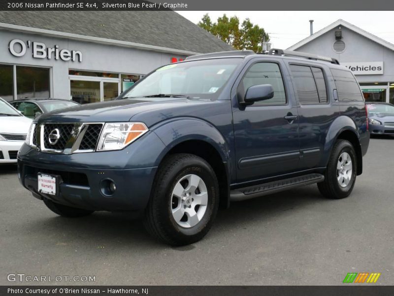 Silverton Blue Pearl / Graphite 2006 Nissan Pathfinder SE 4x4