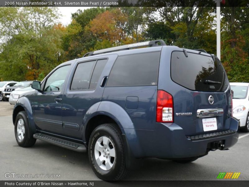 Silverton Blue Pearl / Graphite 2006 Nissan Pathfinder SE 4x4