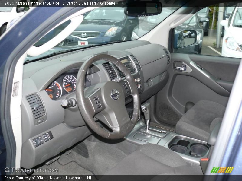 Silverton Blue Pearl / Graphite 2006 Nissan Pathfinder SE 4x4