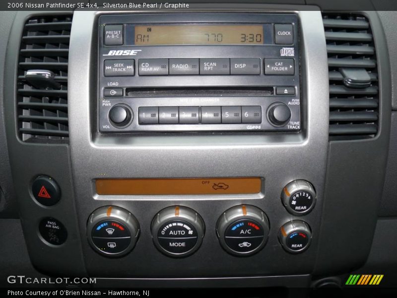 Silverton Blue Pearl / Graphite 2006 Nissan Pathfinder SE 4x4
