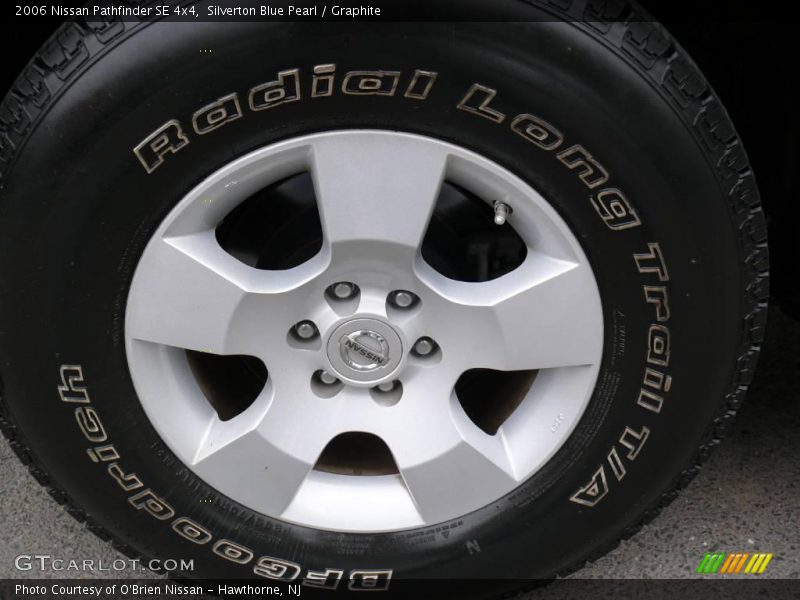Silverton Blue Pearl / Graphite 2006 Nissan Pathfinder SE 4x4