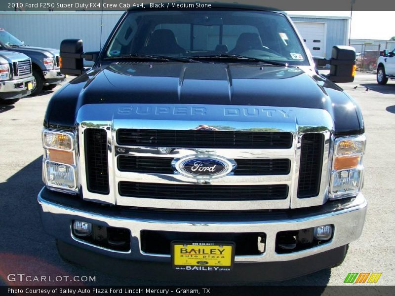 Black / Medium Stone 2010 Ford F250 Super Duty FX4 Crew Cab 4x4