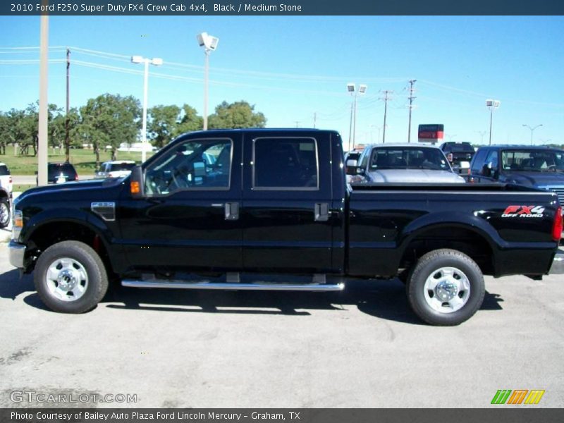 Black / Medium Stone 2010 Ford F250 Super Duty FX4 Crew Cab 4x4