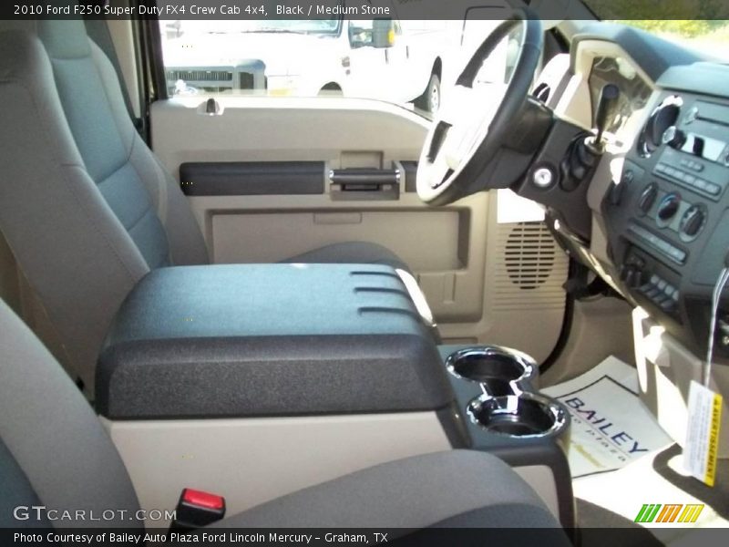 Black / Medium Stone 2010 Ford F250 Super Duty FX4 Crew Cab 4x4