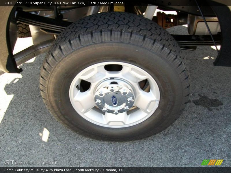 Black / Medium Stone 2010 Ford F250 Super Duty FX4 Crew Cab 4x4