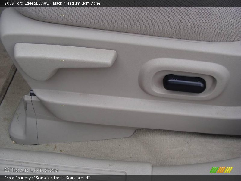 Black / Medium Light Stone 2009 Ford Edge SEL AWD