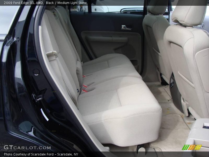 Black / Medium Light Stone 2009 Ford Edge SEL AWD