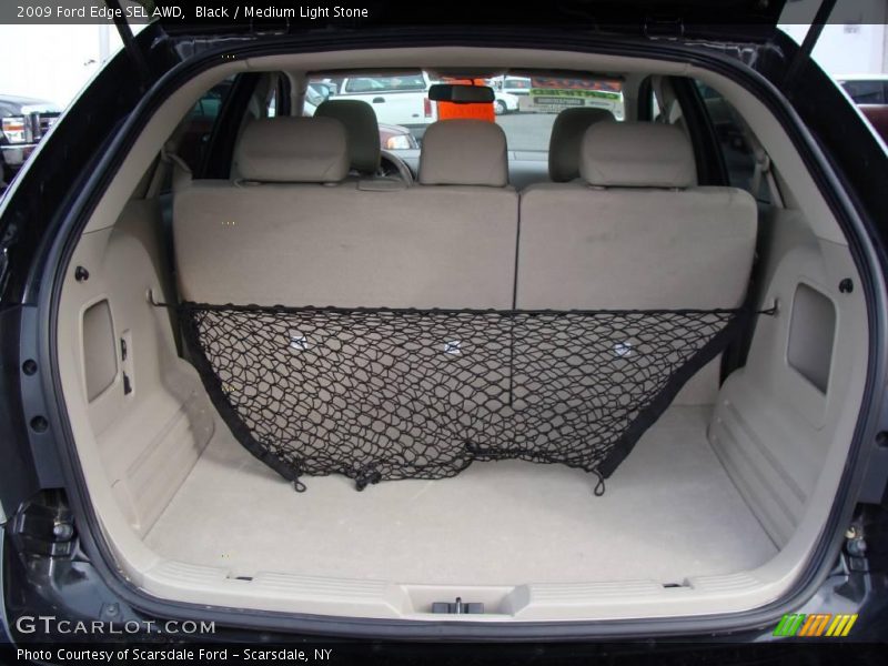 Black / Medium Light Stone 2009 Ford Edge SEL AWD