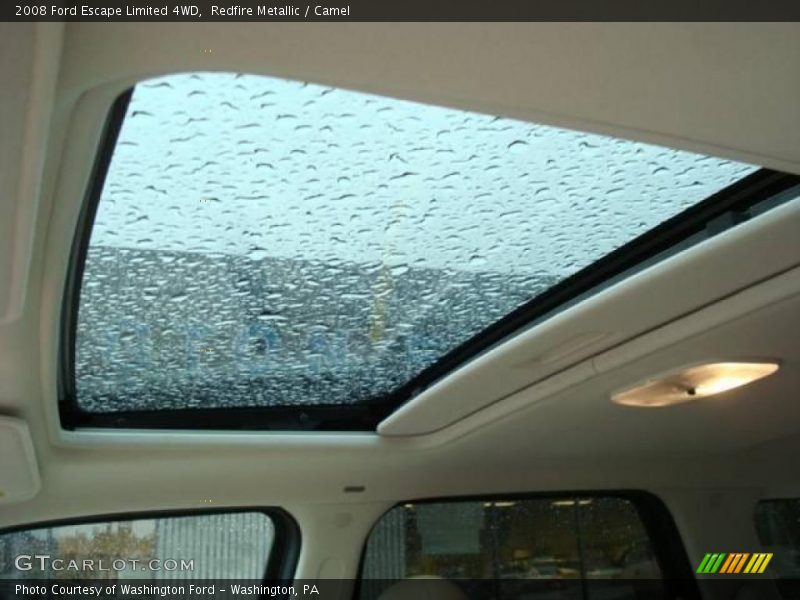 Redfire Metallic / Camel 2008 Ford Escape Limited 4WD