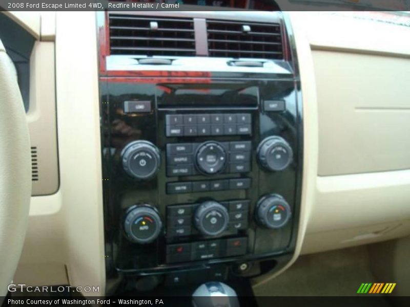 Redfire Metallic / Camel 2008 Ford Escape Limited 4WD