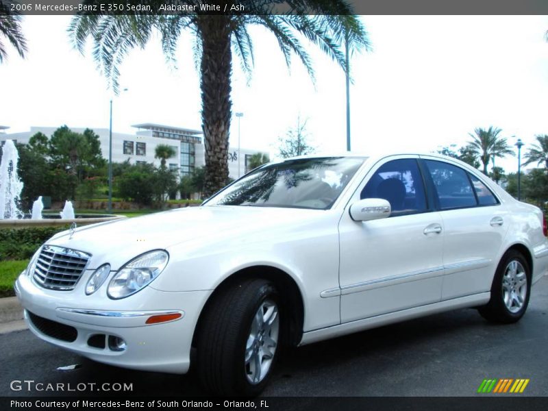 Alabaster White / Ash 2006 Mercedes-Benz E 350 Sedan